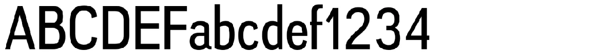 Muestra de la tipografía Akazan.