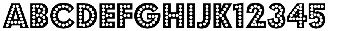 Budmo 字体样张。