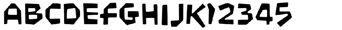 Schriftmuster von Clipwave.