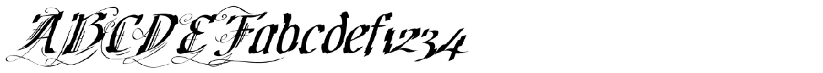 Cretino 字体样张。