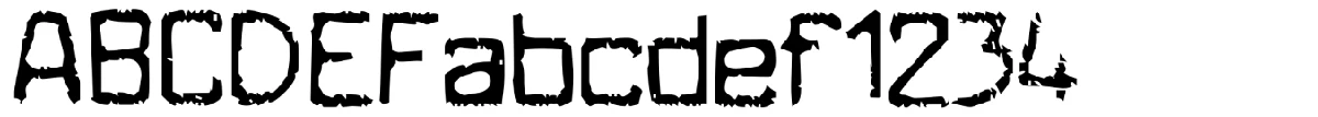 Muestra de la tipografía Cuomotype.