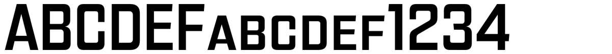 Gaz typeface specimen.