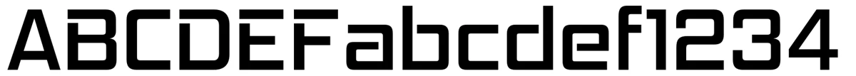 Hemi Head typeface specimen.