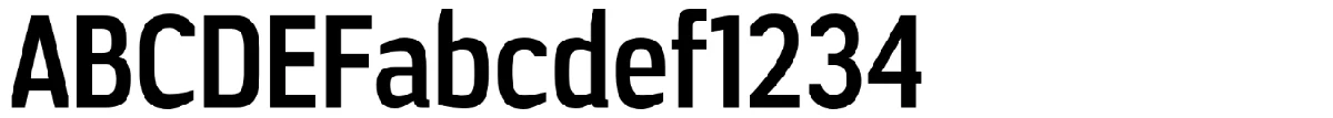 Amostra da fonte Jesaya.