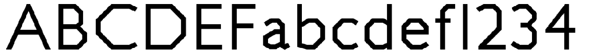 Muestra de la tipografía Jillican.