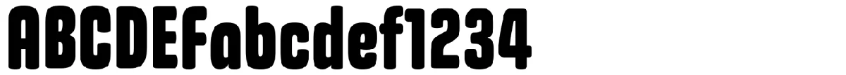 Kadeworth typeface specimen.