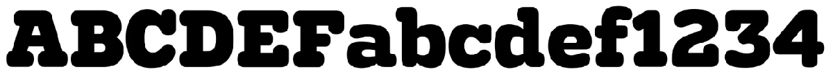 Kengwin typeface specimen.