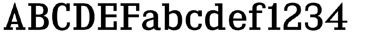 Muestra de la tipografía Kingsbridge.