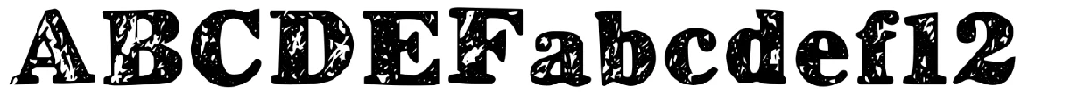 Muestra de la tipografía Lerku.