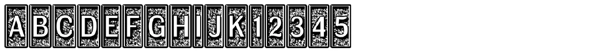 Moja 字体样张。