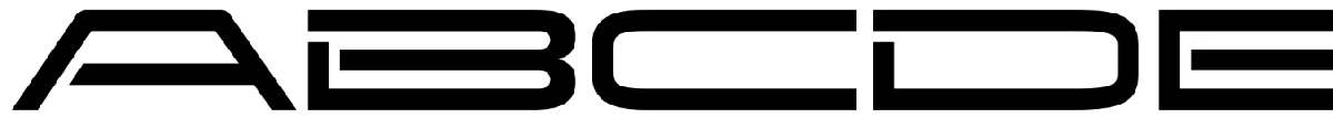 Schriftmuster von New Brilliant.