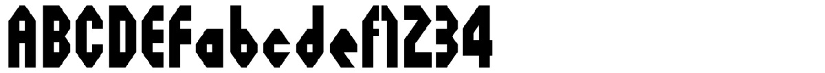 Octoville 字体样张。