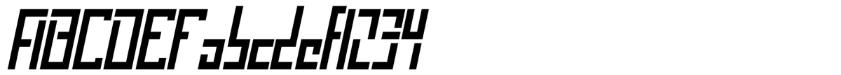 Schriftmuster von Operational Amplifier.