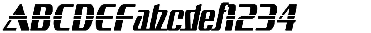 Sandoval typeface specimen.