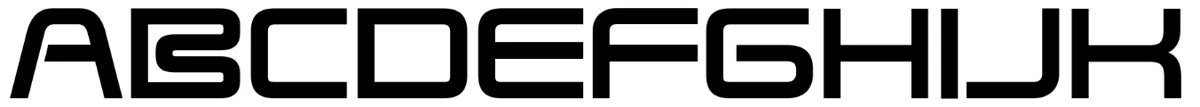 Saved by Zero typeface specimen.