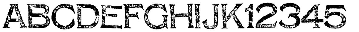 Schriftmuster von Shnixgun.