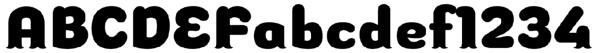 Muestra de la tipografía Voivode.