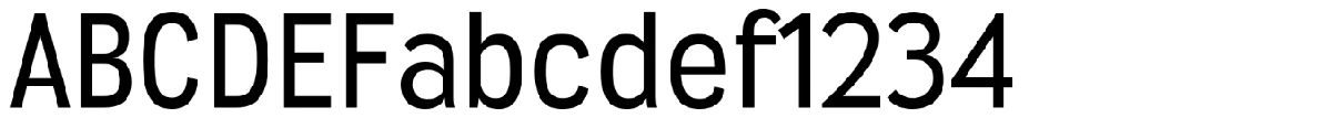Schriftmuster von Wyvern.