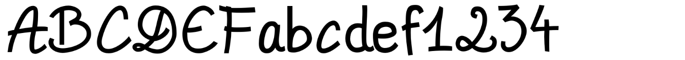 Desard typeface specimen
