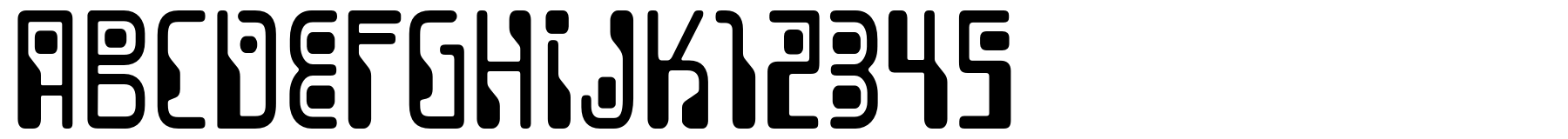 Dignity of Labour typeface specimen