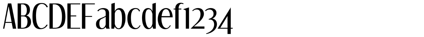 Dream Orphans typeface specimen
