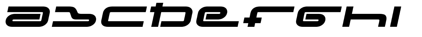 Frozdotre typeface specimen