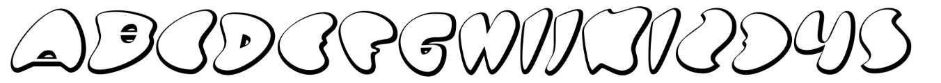 Got No Heart typeface specimen