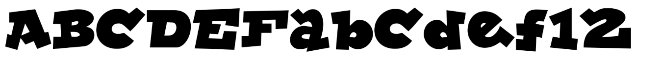 Lockergnome typeface specimen