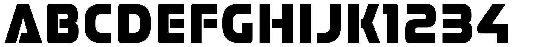 Stormfaze typeface specimen