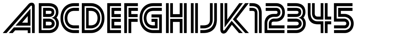 Street Cred typeface specimen