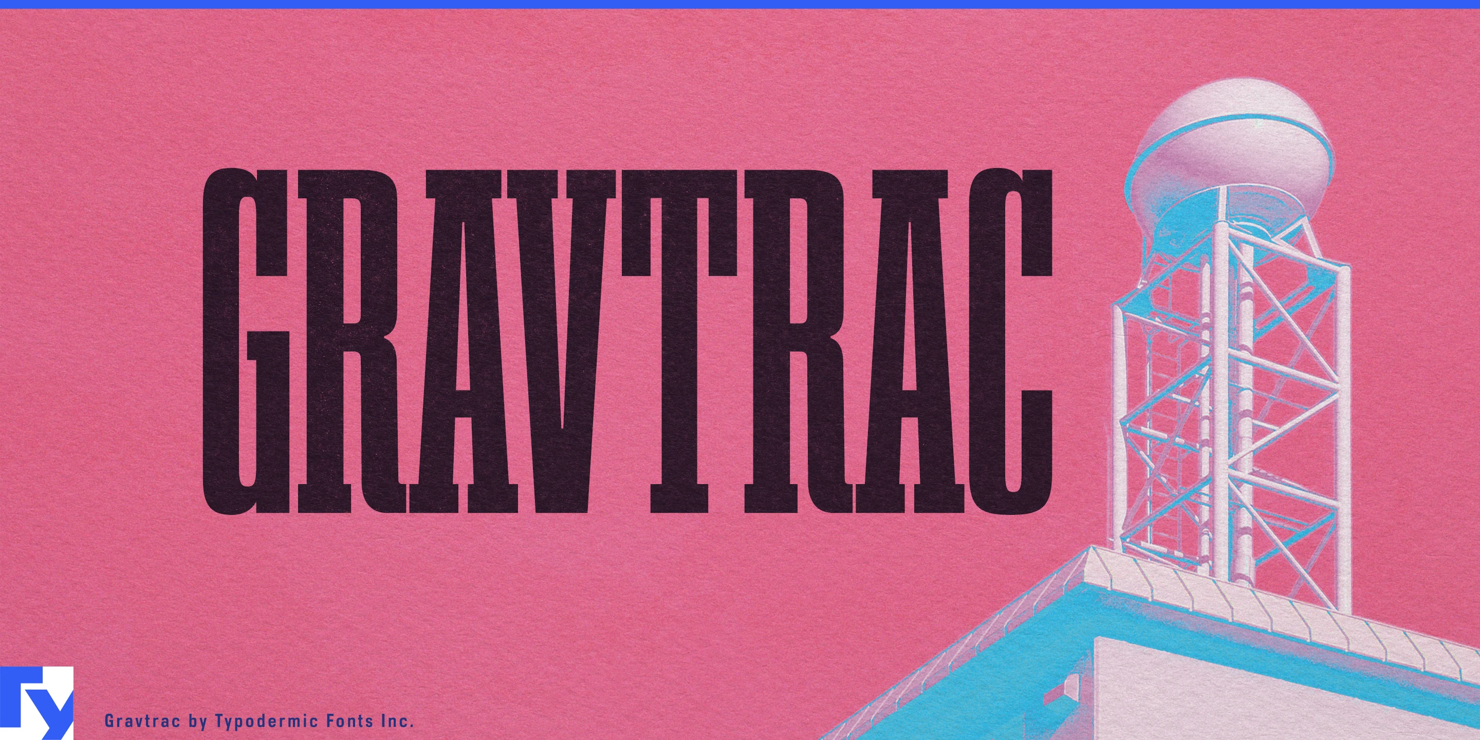 Schriftmuster 1 von Gravtrac