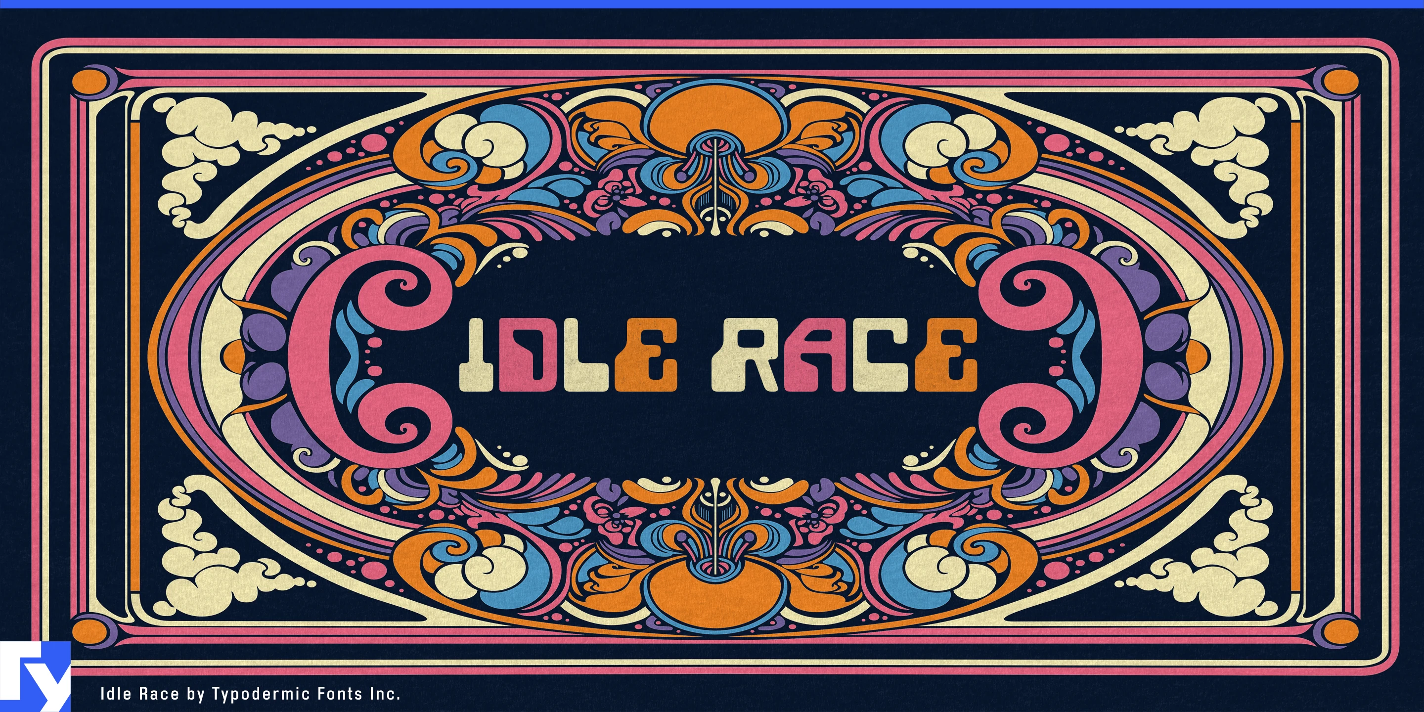 Schriftmuster 1 von Idle Race