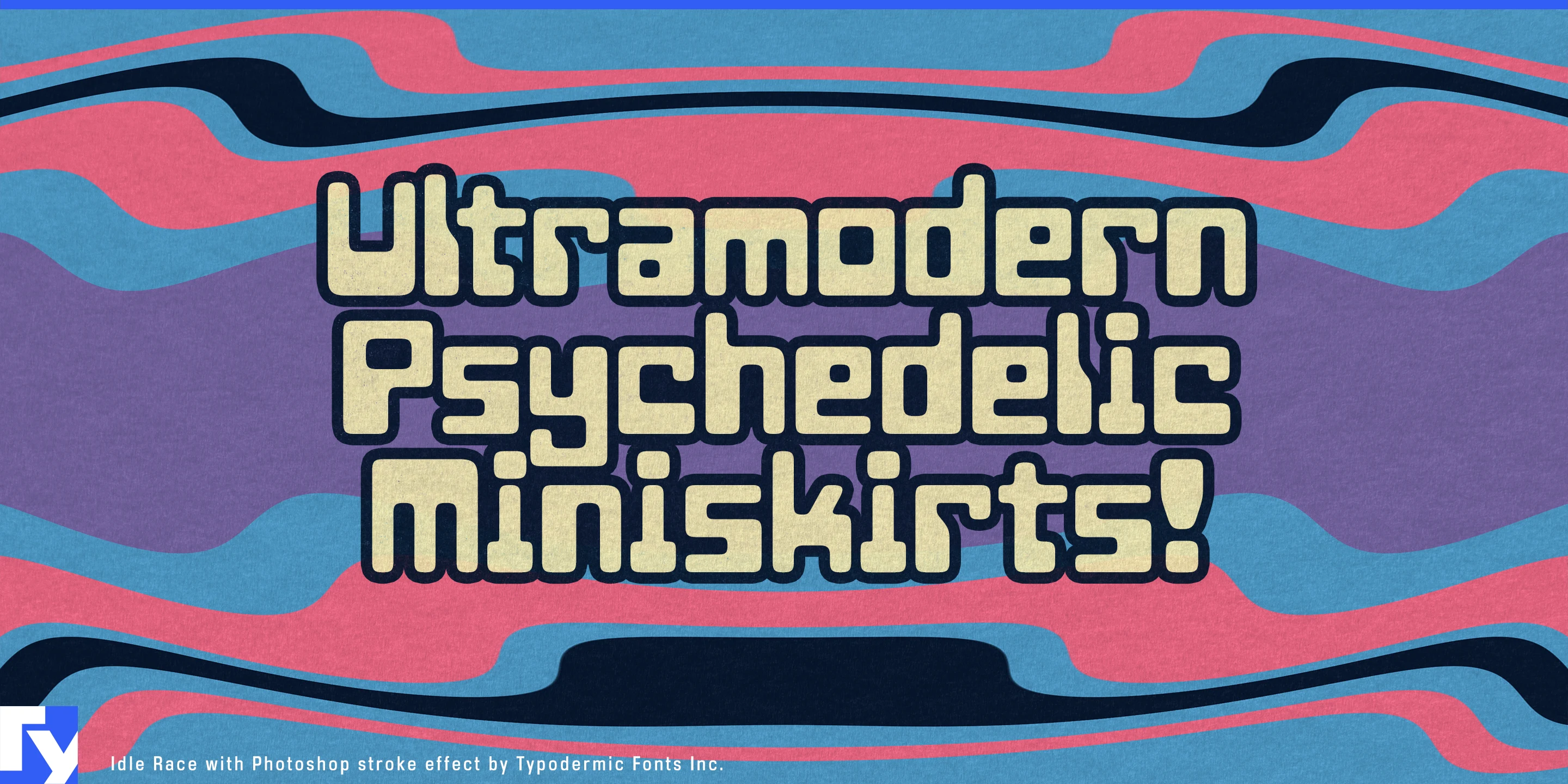 Schriftmuster 2 von Idle Race