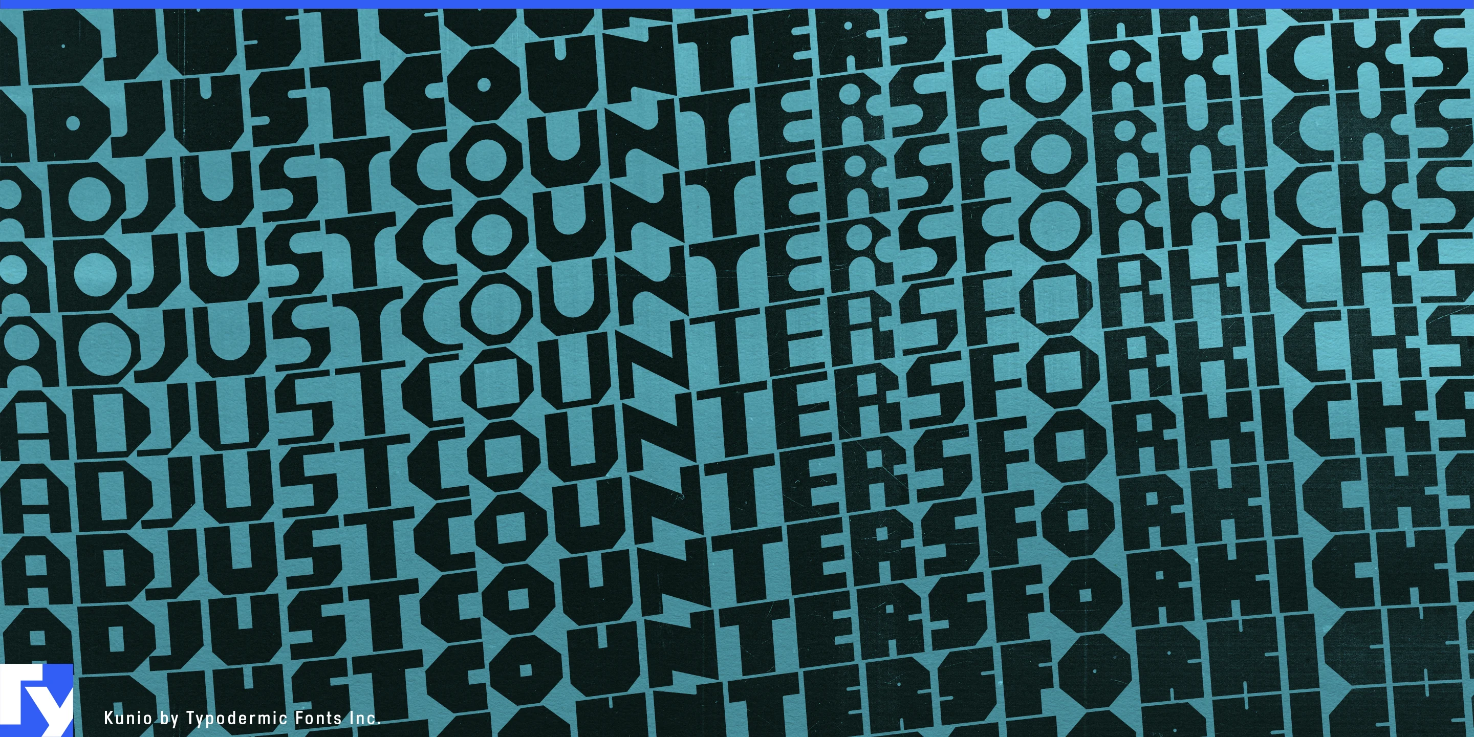 Schriftmuster 2 von Kunio