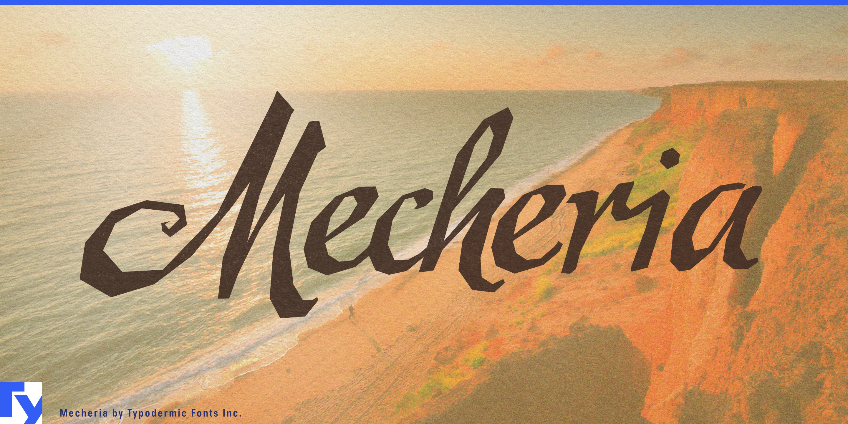 Schriftmuster 1 von Mecheria
