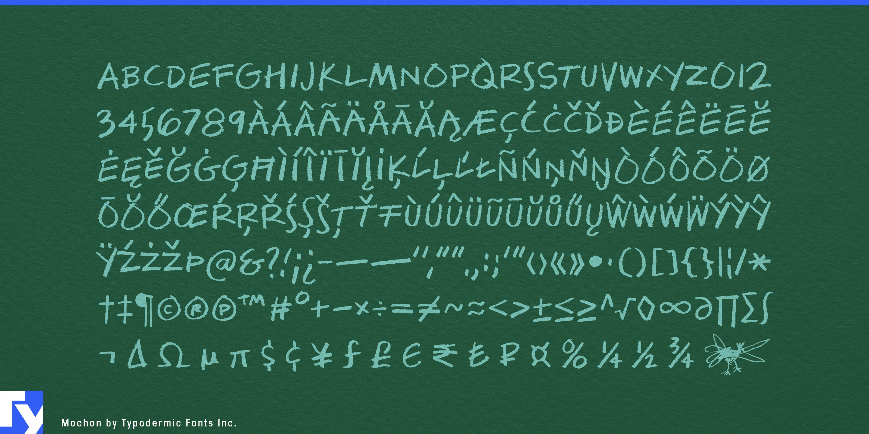 Schriftmuster 5 von Mochon