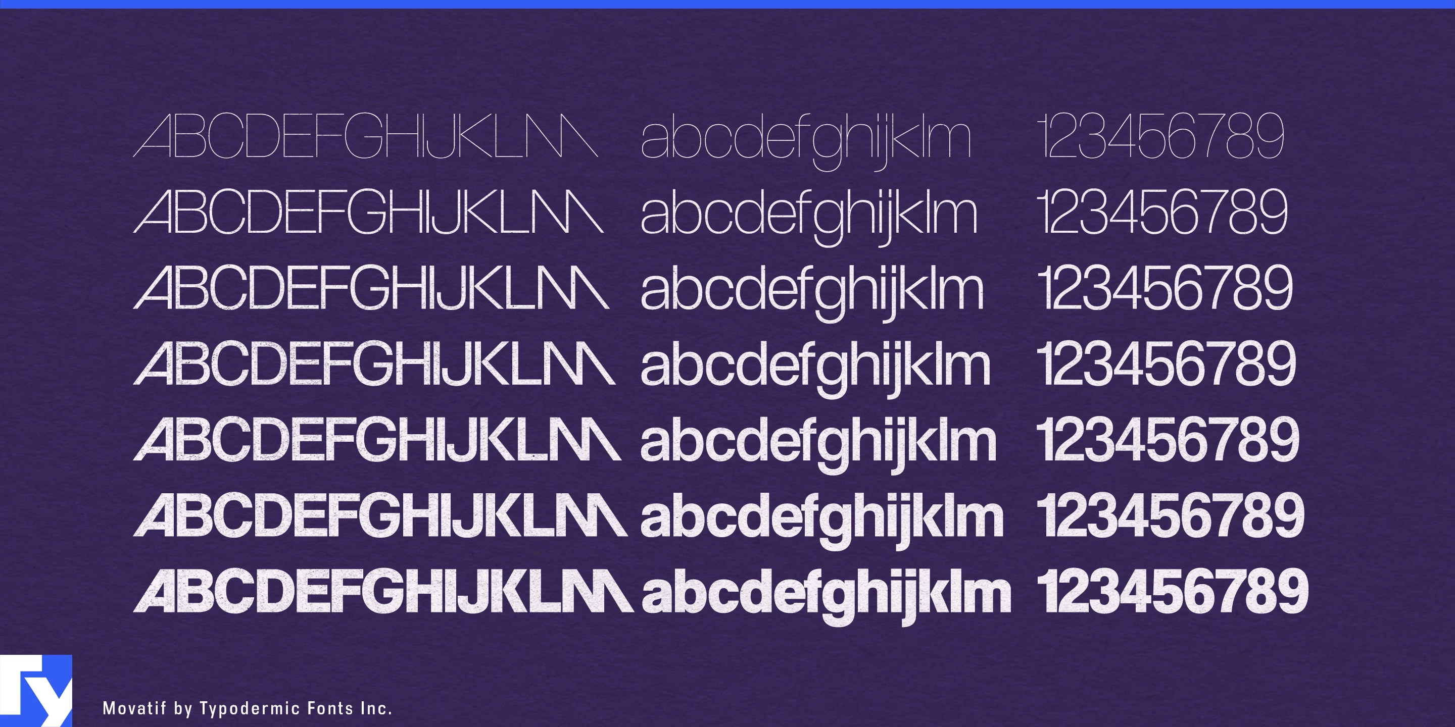 Schriftmuster 4 von Movatif