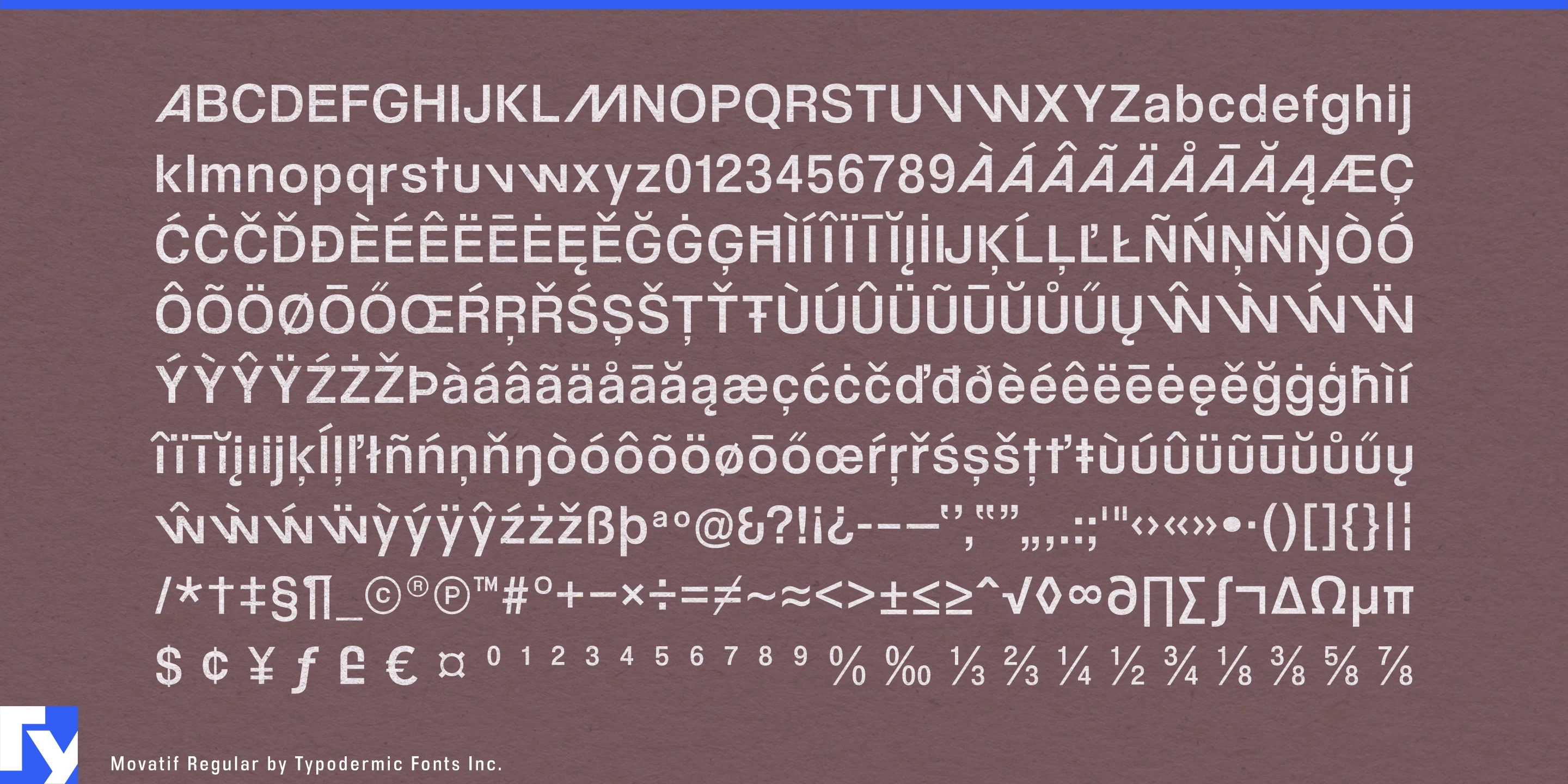 Schriftmuster 5 von Movatif