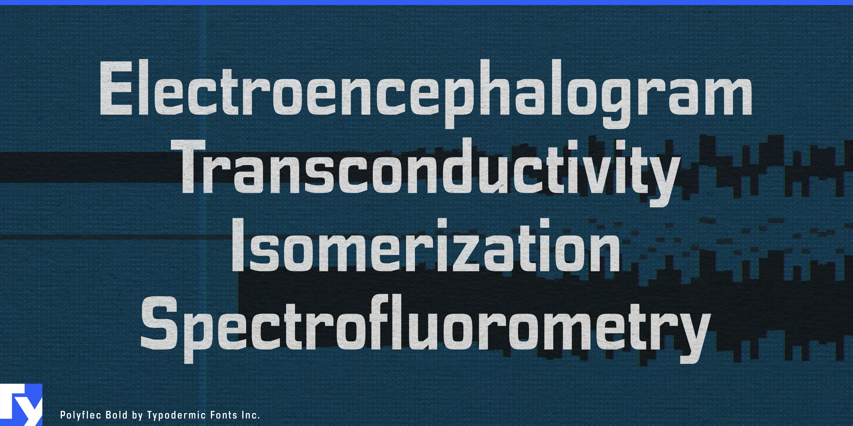 Schriftmuster 2 von Polyflec