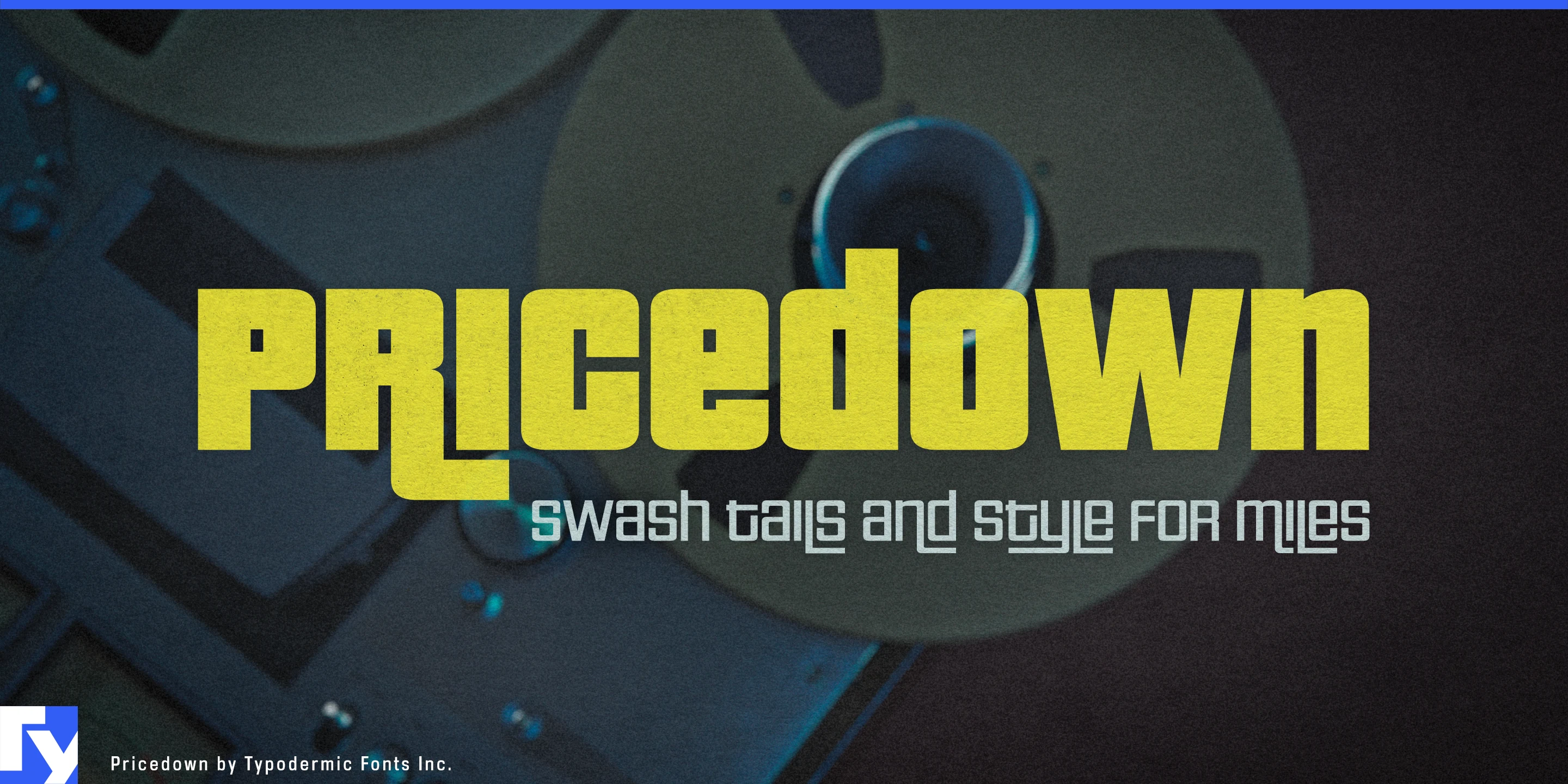 Schriftmuster 1 von Pricedown