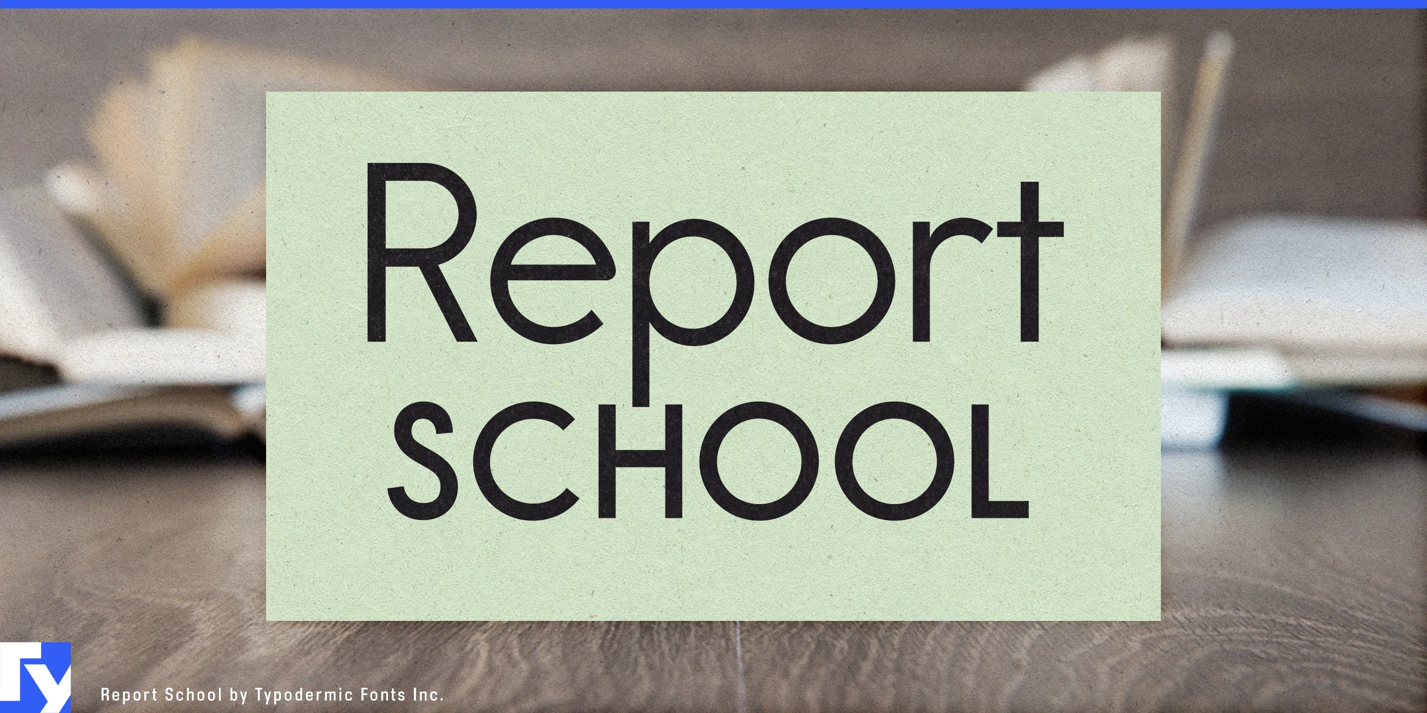 Spécimen 1 de Report School