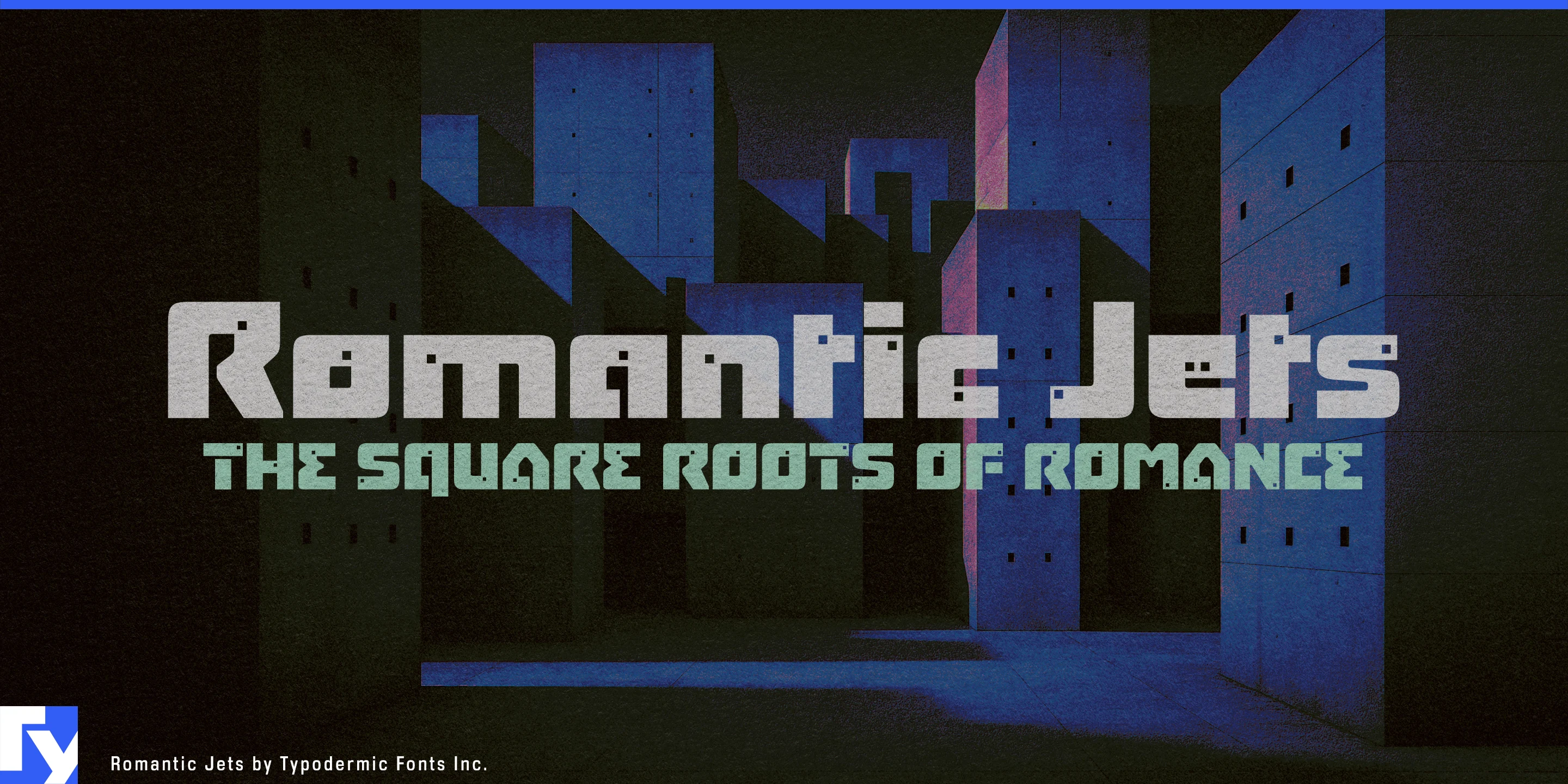 Schriftmuster 1 von Romantic Jets