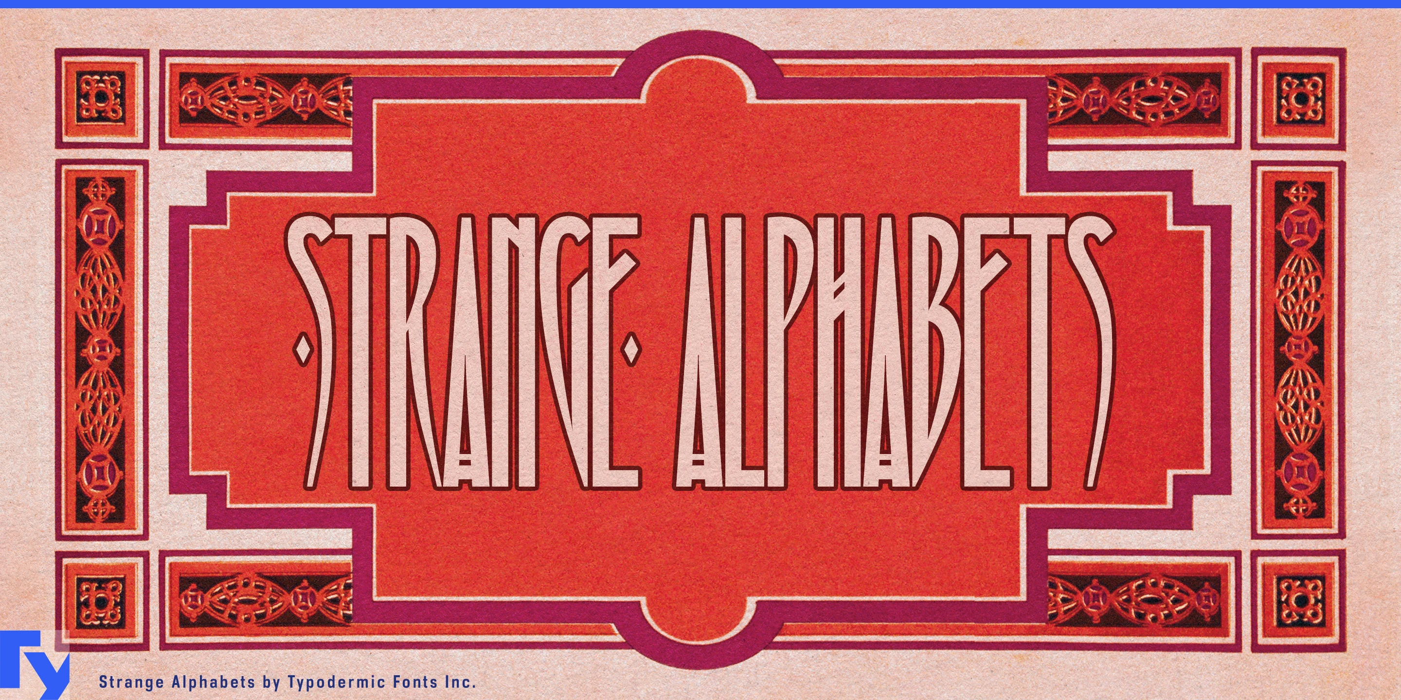 Amostra 1 de Strange Alphabets
