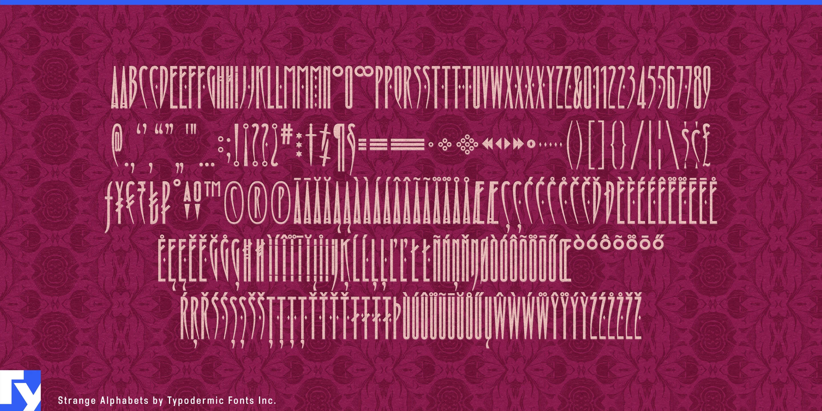 Amostra 5 de Strange Alphabets