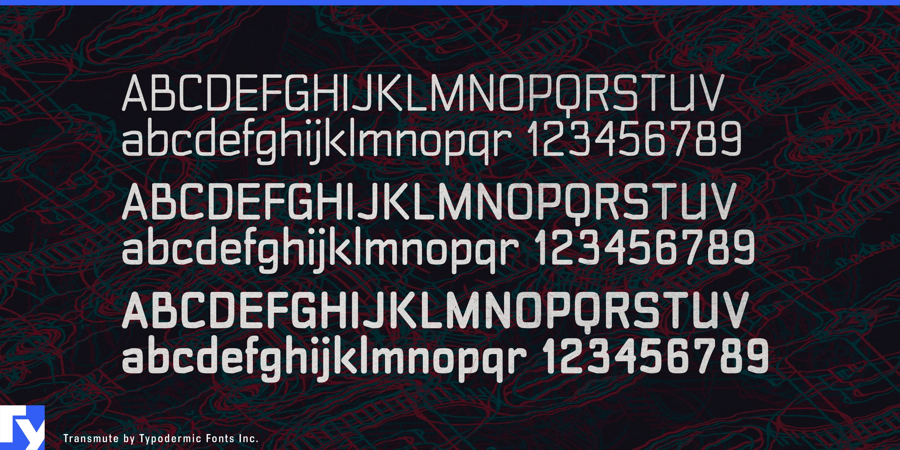 Schriftmuster 4 von Transmute
