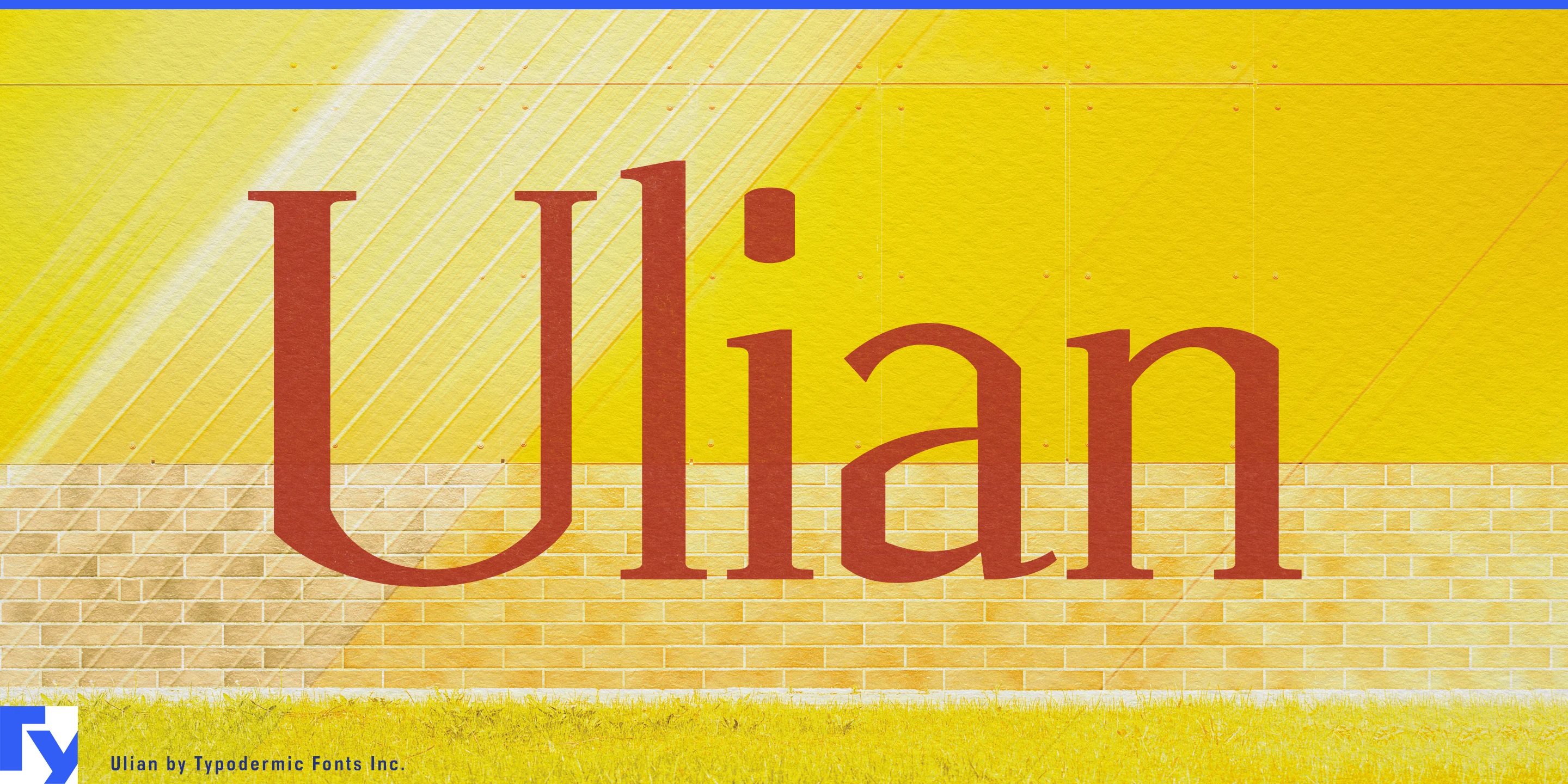 Schriftmuster 1 von Ulian